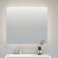 Wall-mounted bathroom mirror CHARMcontemporaryrectangularilluminated