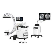 Mobile C-arm EXTRON 7with flat panel detectorwith video column