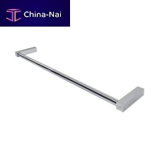 1-bar towel rack C1345wall-mountedmetalpolished