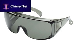 UV safety glasses B501polycarbonatewith side shields