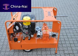 Electrically-powered hydraulic power pack pumpoilportable