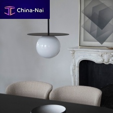 Pendant lamp PARIS NIGHTSmetalglasscontemporary