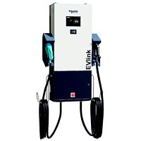 Electric vehicle charging station EVlinkDCACwall-mounted