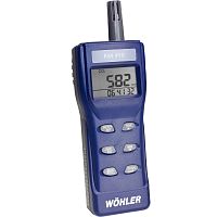 Indoor air quality meter T, rF | Whler KM 410CO2COportable