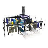 Sorting system for the automotive industry SPDRtransfer vehicle