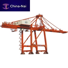 Rail-mounted gantry crane STS4101Sfor marine applicationsship-to-shorefor heavy loads