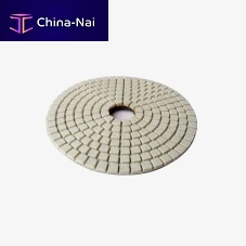 Diamond polishing pad