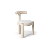 Contemporary chair TITAindoorfabricleather