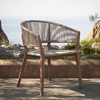 Contemporary garden chair CARESoutdoorBatyline®rope