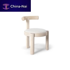 Contemporary chair TITAindoorfabricleather