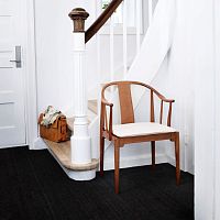 Contemporary chair CHINAindoorfabricleather