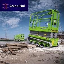 Crawler scissor lift FS seriesbattery-poweredindoor/outdoornarrow-aisle