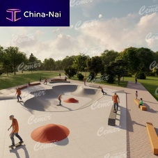 Concrete skatepark XGSP 102modular
