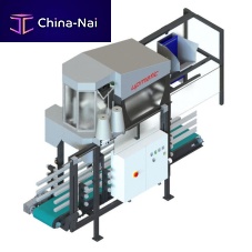 Twin-needle sewing machine 3015 for bagsfixedsemi-automatic