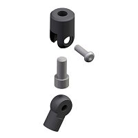 Railing connector BA04VS for metal structuresbalcony