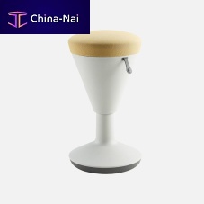 Contemporary stool Chessyfabricplastic basesilicone rubber base