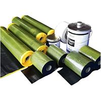 Conveyor belt repair strip adhesif