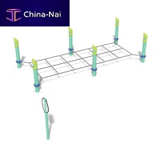 Playground obstacle course FitCore Extreme High Step - Design 6198outdoor