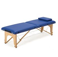 Mechanical massage table DP-2523portablewith adjustable height backrest2-section