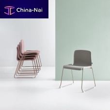 Contemporary chair HUGindoorlaminated woodpolypropylene