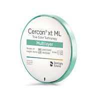 Zirconia dental material Cercon xt MLzirconiummillingtranslucent