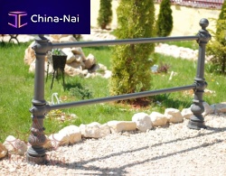 Protective barrier 908.B.Gfixedcast ironfor public spaces