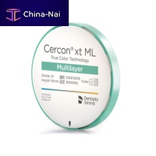 Zirconia dental material Cercon xt MLzirconiummillingtranslucent