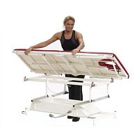 Electric massage table HYD-00-123hydraulicportablewith adjustable height backrest