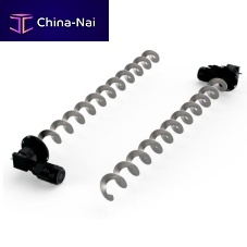 Auger for conveyor