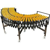 Extendable conveyor rollerhorizontaltransport