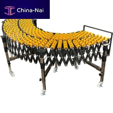 Extendable conveyor rollerhorizontaltransport