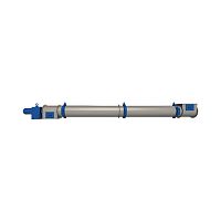Screw conveyor horizontaltransportingelectric drive