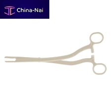 Gynecology forceps 421/2graspingCheronbent