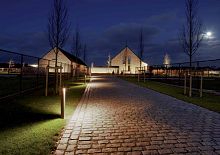 Urban bollard light L-SCOUT : 800contemporarysteelLED