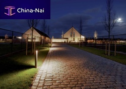 Urban bollard light L-SCOUT : 800contemporarysteelLED