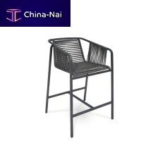 Contemporary bar chair SUITE HIGHgardenindooraluminum