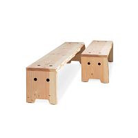 Contemporary garden bench THE FORESTRYwood