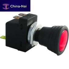 Mushroom switch 9016999single-poleilluminatedon/off