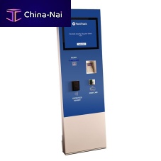 Information interactive kiosk for airportwith touch screen