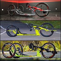 Crank-propelled handbike Skorpionadultaluminum