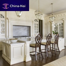 Traditional kitchen WENTWORTH woodenislandmedium-size