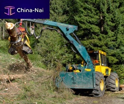 Forestry skidder HSM 904ZLwith grab
