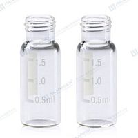 Flat-bottom vial ALWSCI®borosilicate glassclear glassfor laboratory