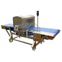 Tunnel type metal detector with conveyormobilefor the food industry