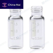Flat-bottom vial ALWSCI®borosilicate glassclear glassfor laboratory