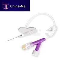 IV infusion needle catheter human