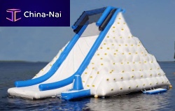 Slide water toy VWG-015climbing-wallfor yachtsinflatable
