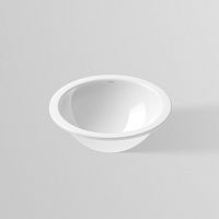 Undercounter washbasin K SERIESin vitrified steelwith counterantibacterial