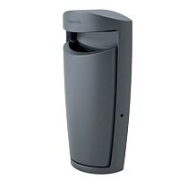 HDPE waste bin OMEGA 60 Lin-groundfor urban wasteopen