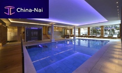Wall swimming pool indoorin-groundsteel
